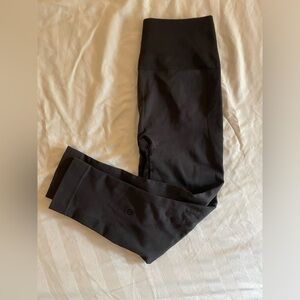 Lululemon shaping leggings in charcoal grey